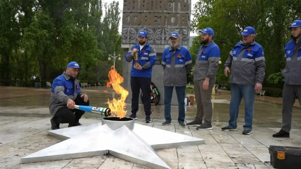 В Дагестане провели проверку и техническое обслуживание более 20 мемориалов с Вечным огнем