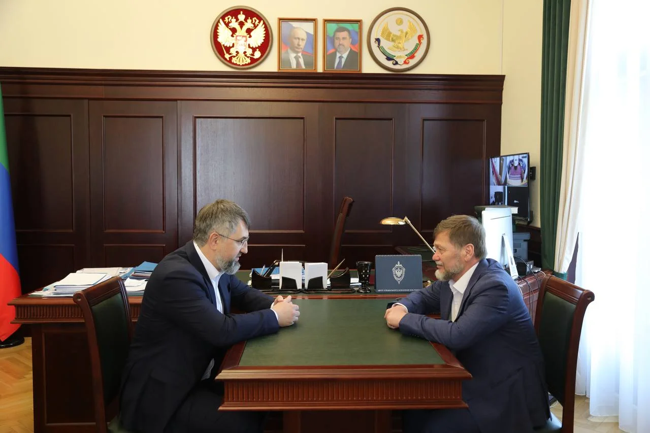 Магомед Рамазанов провел рабочую встречу с Одесом Байсултановым