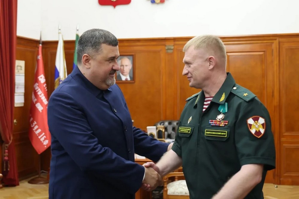 Фёдор Щукин встретился с руководством Росгвардии