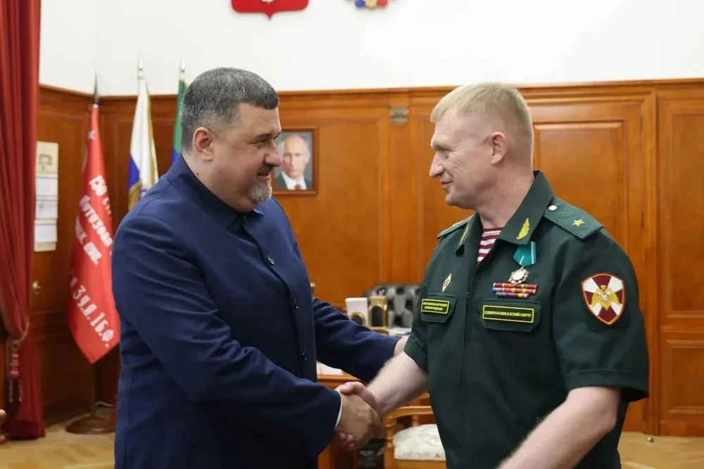 Фёдор Щукин встретился с руководством Росгвардии