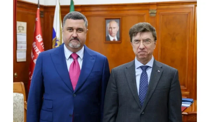 Фёдор Щукин поздравил с днём рождения гендиректора ансамбля «Лезгинка»