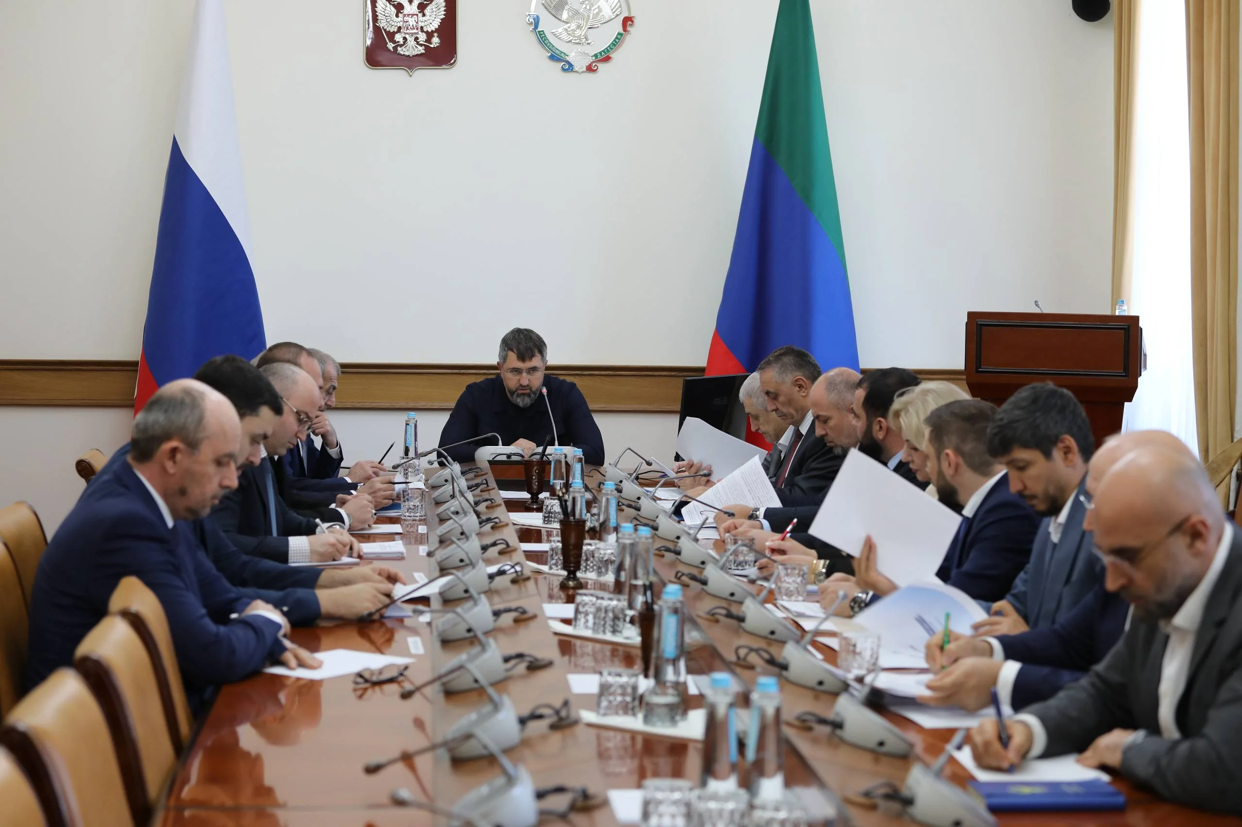 Магомед Рамазанов провел совещание по реализации нацпроектов в Дагестане