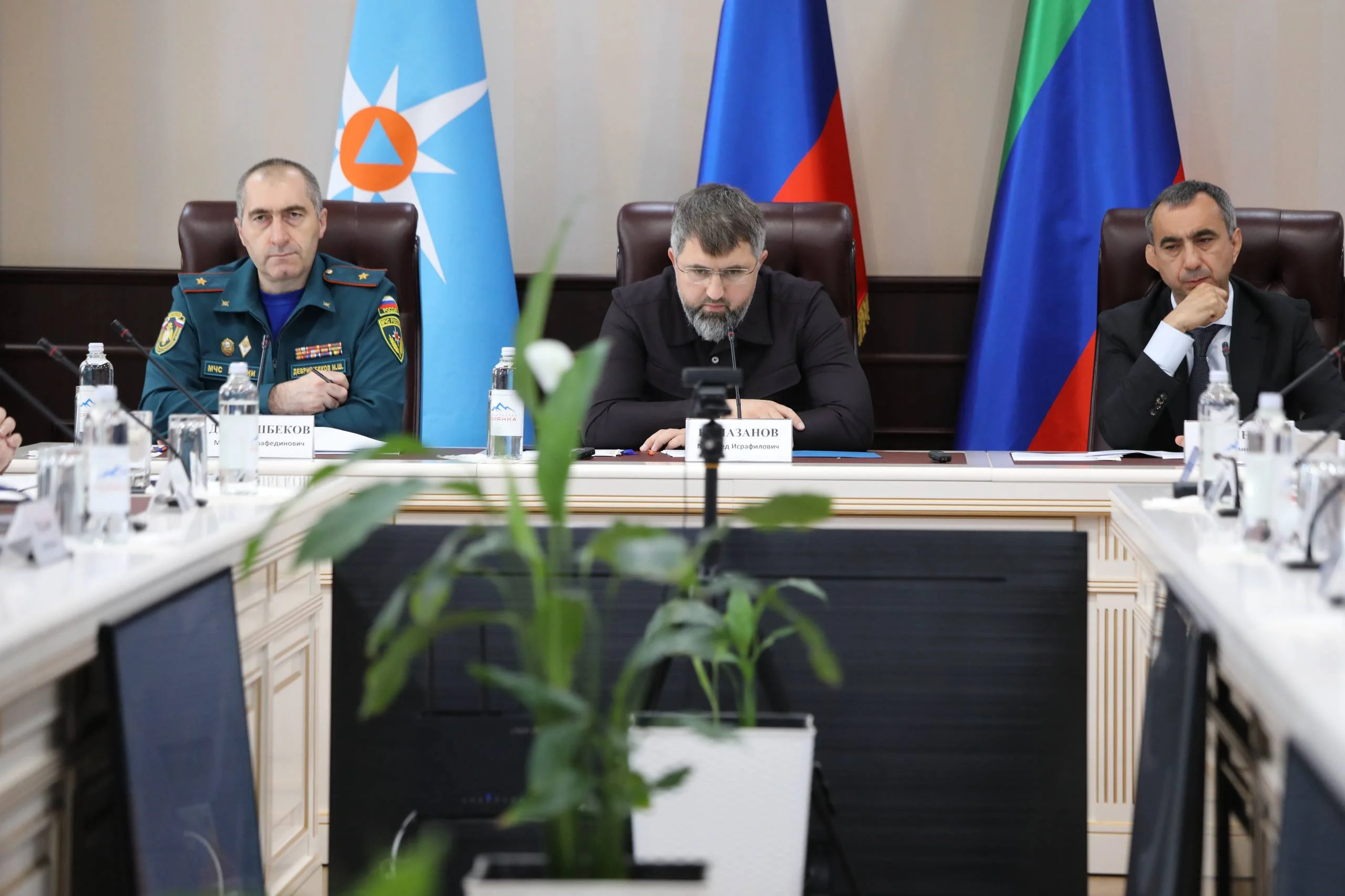 Магомед Рамазанов принял участие в заседании правительственной комиссии по ликвидации последствий паводков