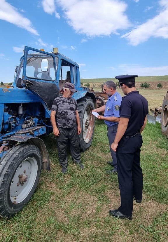 В Дагестане проводят проверку самоходной техники