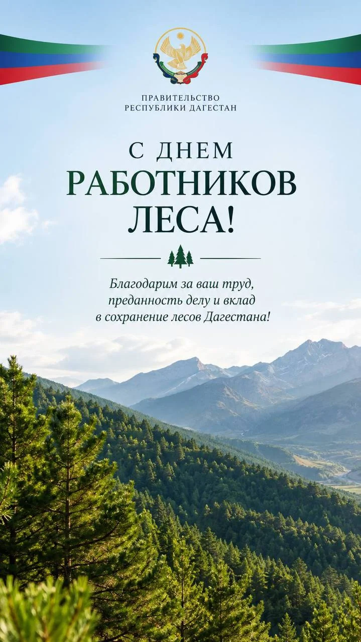 Премьер Дагестана поздравил работников лесной отрасли с профессиональным праздником