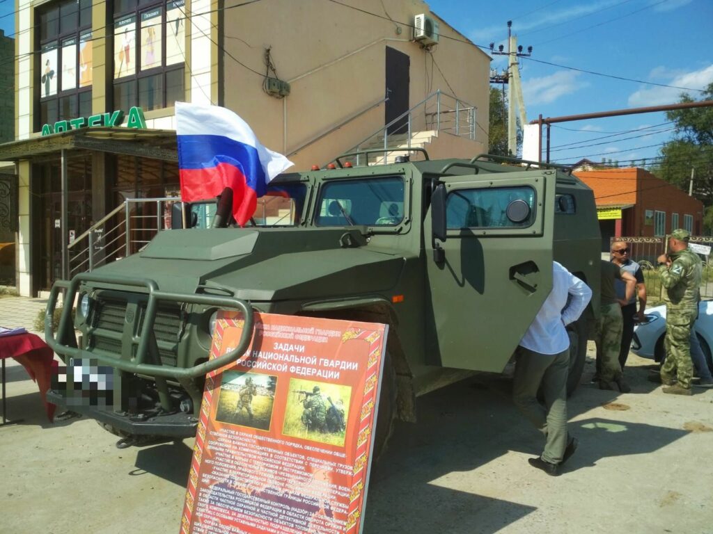 В Ногайском районе Дагестана идет набор на военную службу по контракту в ряды Росгвардии