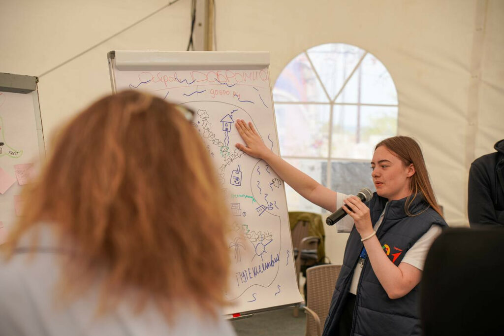 Образовательная программа стартовала на Северо-Кавказском молодежном форуме "Каспий-2023"
