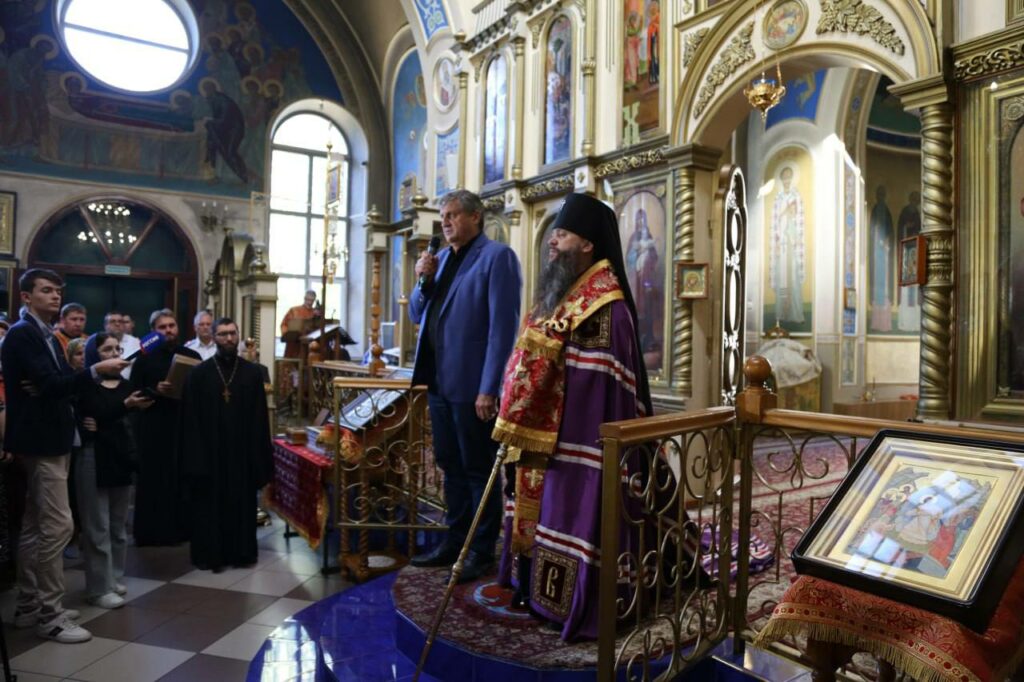 Алексей Гасанов поблагодарил руководство Московского Патриархата